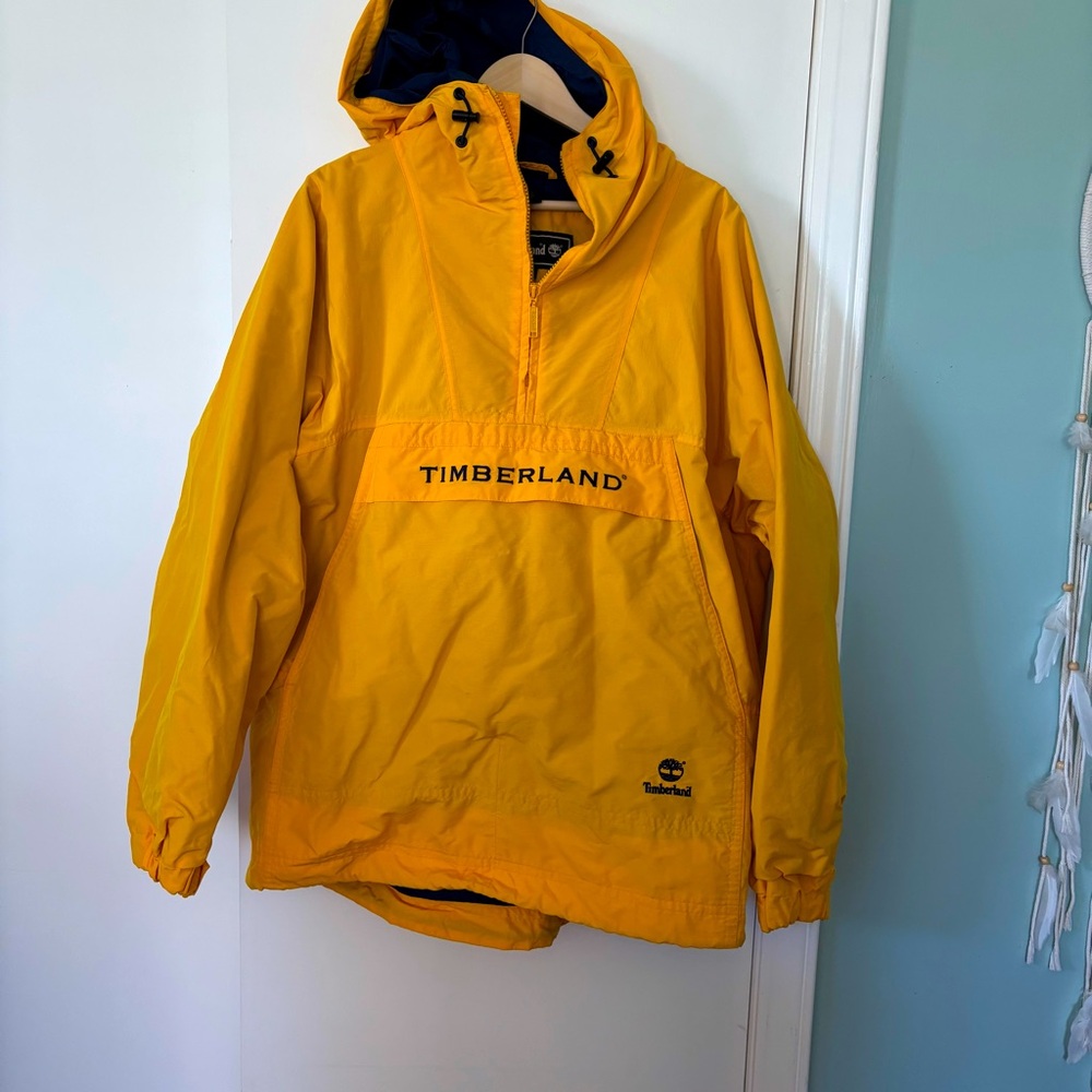 Vintage Timberland pullover coat unisex